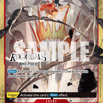 Gum-Gum Jet Pistol (Offline Regional 2024) [Participant] [One Piece Promotion Cards]