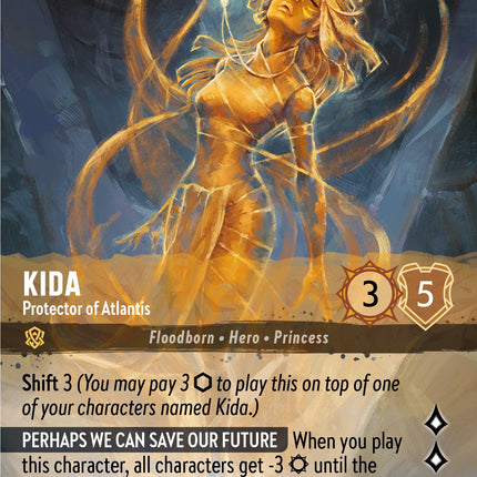 Kida - Protector of Atlantis (Enchanted) (206/204) [Into the Inklands]
