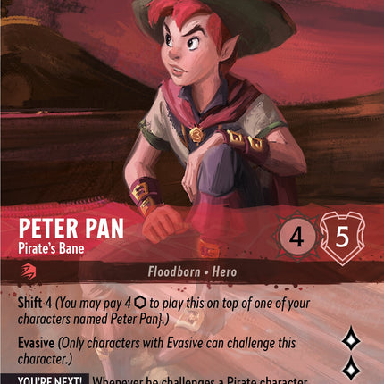 Peter Pan - Pirate's Bane (Enchanted) (215/204) [Into the Inklands]