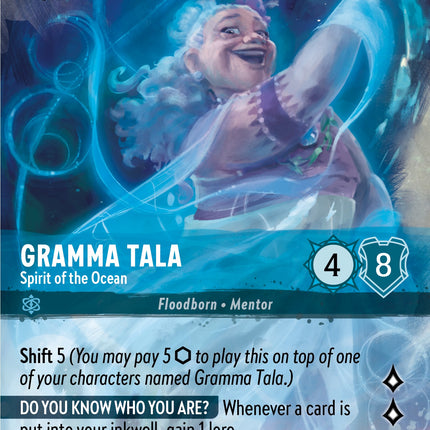 Gramma Tala - Spirit of the Ocean (Enchanted) (217/204) [Into the Inklands]
