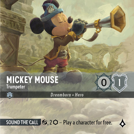 Mickey Mouse -Trumpeter (Enchanted) (220/204) [Into the Inklands]