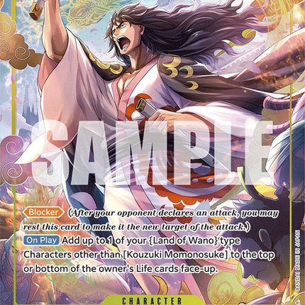 Kouzuki Momonosuke (Alternate Art) [Wings of the Captain]