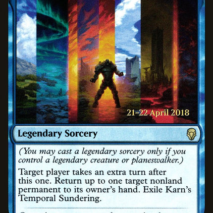 Karn's Temporal Sundering [Dominaria Prerelease Promos]