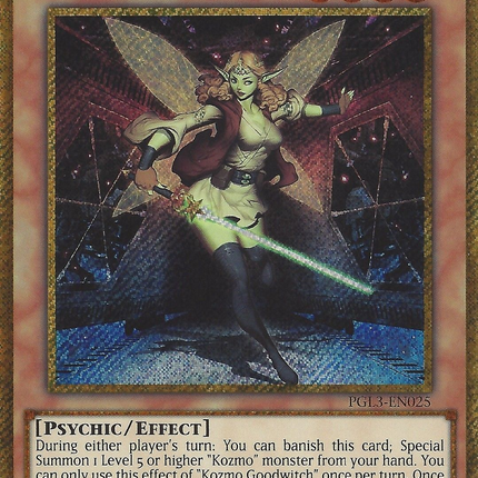 Kozmo Goodwitch [PGL3-EN025] Gold Secret Rare