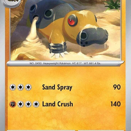 Hippowdon (053/131) [Scarlet & Violet: Prismatic Evolutions]