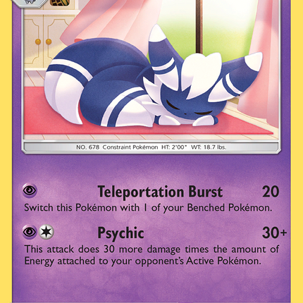 Meowstic (45/131) [Sun & Moon: Forbidden Light]