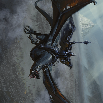 Lord of the Nazgul Art Card (Gold-Stamped Signature) [The Lord of the Rings: Tales of Middle-earth Art Series]