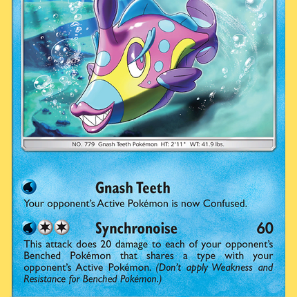 Bruxish (38/147) [Sun & Moon: Burning Shadows]