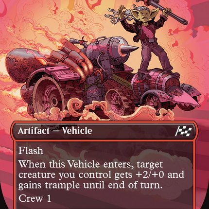 Burner Rocket (Borderless) [Aetherdrift]