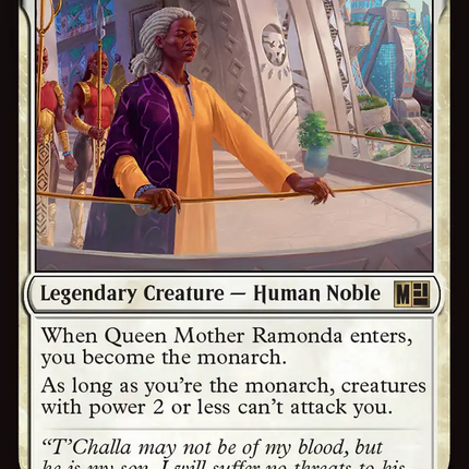 Queen Mother Ramonda (Surge Foil) [Marvel Super Heroes Commander]