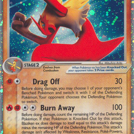 Blaziken ex (90/100) [EX: Crystal Guardians]