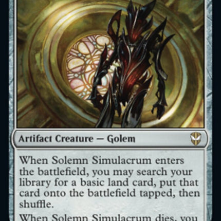 Solemn Simulacrum [Streets of New Capenna Commander]