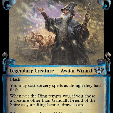 Gandalf, Friend of the Shire [The Lord of the Rings: Tales of Middle-Earth Showcase Scrolls]