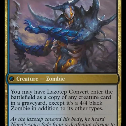 Invasion of Amonkhet // Lazotep Convert [March of the Machine]