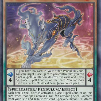 Mythical Beast Jackal [EXFO-EN022] Rare