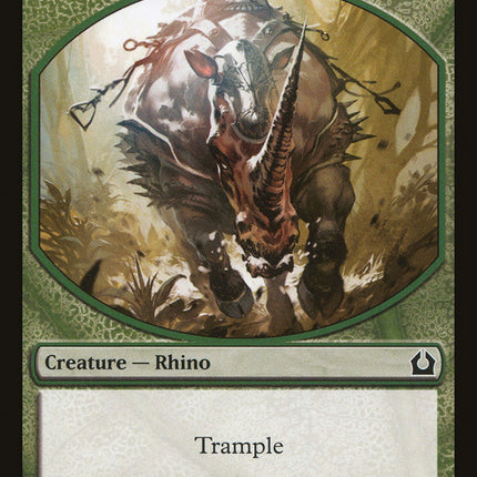 Rhino Token [Return to Ravnica Tokens]
