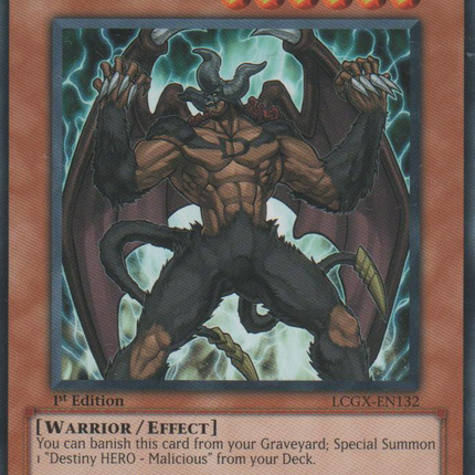Destiny HERO - Malicious [LCGX-EN132] Common