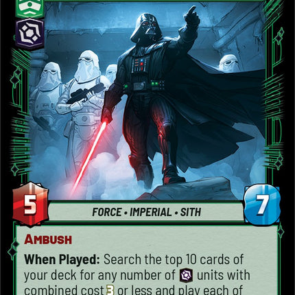 Darth Vader - Commanding the First Legion (087/252) [Spark of Rebellion]