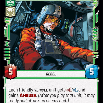 Wedge Antilles - Star of the Rebellion (100/252) [Spark of Rebellion]