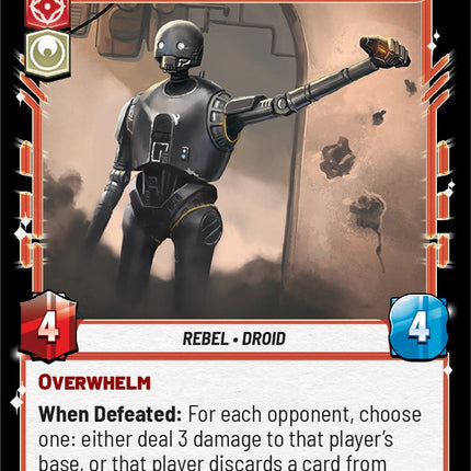 K-2SO - Cassian's Counterpart (145/252) [Spark of Rebellion]