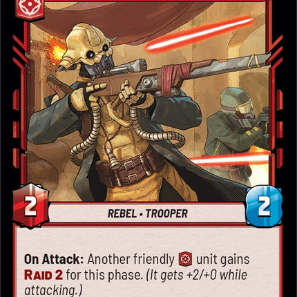 Benthic "Two Tubes" - Partisan Lieutenant (156/252) [Spark of Rebellion]