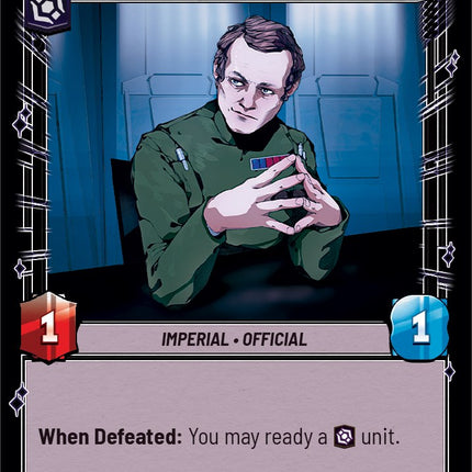 Admiral Motti - Brazen and Scornful (226/252) [Spark of Rebellion]