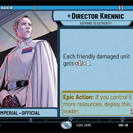 Director Krennic - Aspiring to Authority (001/252) [Spark of Rebellion]