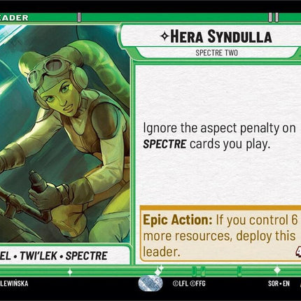 Hera Syndulla - Spectre Two (008/252) [Spark of Rebellion]
