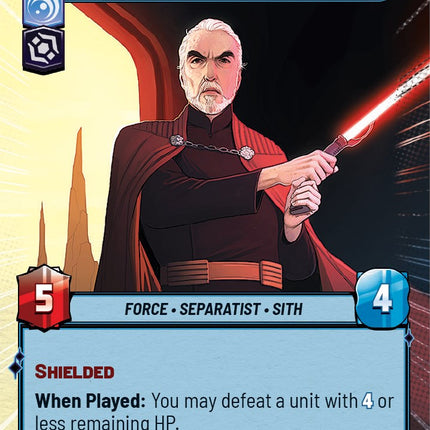 Count Dooku - Darth Tyranus (Hyperspace) (304) [Spark of Rebellion]