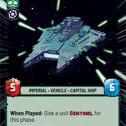 Gladiator Star Destroyer (Hyperspace) (350) [Spark of Rebellion]