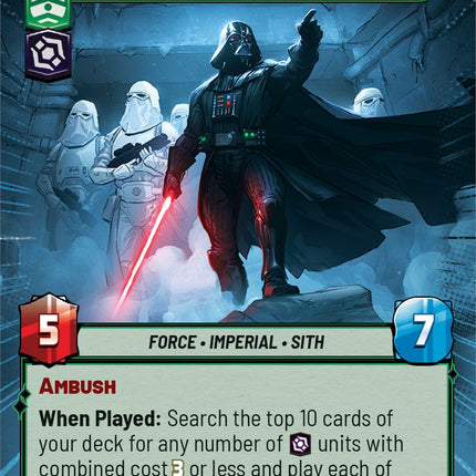 Darth Vader - Commanding the First Legion (Hyperspace) (351) [Spark of Rebellion]