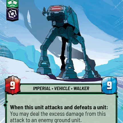Blizzard Assault AT-AT (Hyperspace) (352) [Spark of Rebellion]