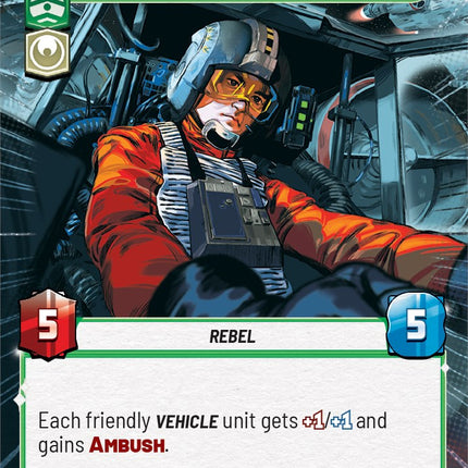 Wedge Antilles - Star of the Rebellion (Hyperspace) (364) [Spark of Rebellion]