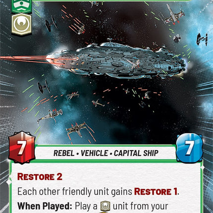 Home One - Alliance Flagship (Hyperspace) (366) [Spark of Rebellion]