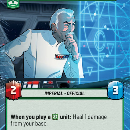 Colonel Yularen - ISB Director (Hyperspace) (373) [Spark of Rebellion]