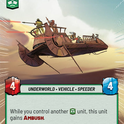 Escort Skiff (Hyperspace) (378) [Spark of Rebellion]