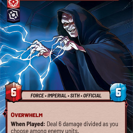 Emperor Palpatine - Master of the Dark Side (Hyperspace) (399) [Spark of Rebellion]