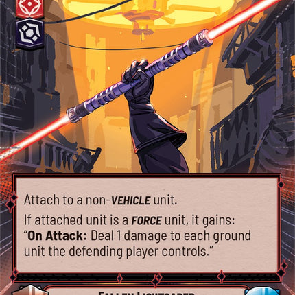 Fallen Lightsaber (Hyperspace) (400) [Spark of Rebellion]