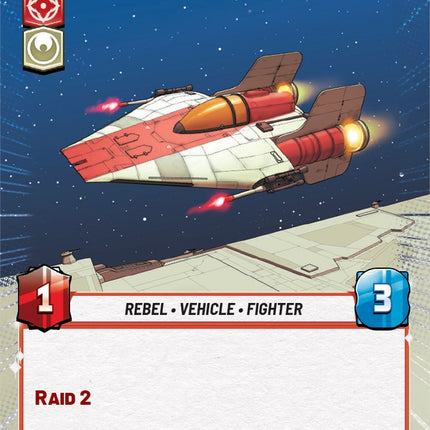 Green Squadron A-Wing (Hyperspace) (404) [Spark of Rebellion]