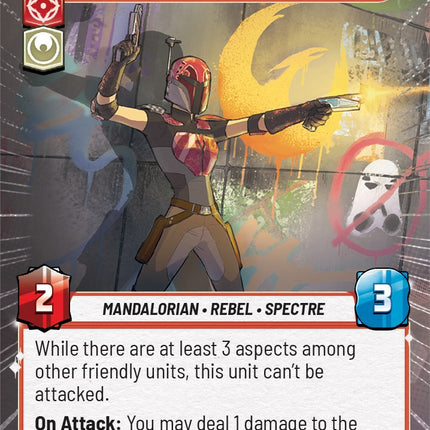 Sabine Wren - Explosives Artist (Hyperspace) (405) [Spark of Rebellion]