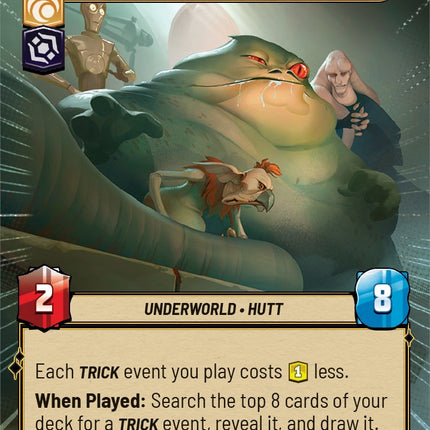Jabba the Hutt - Cunning Daimyo (Hyperspace) (444) [Spark of Rebellion]