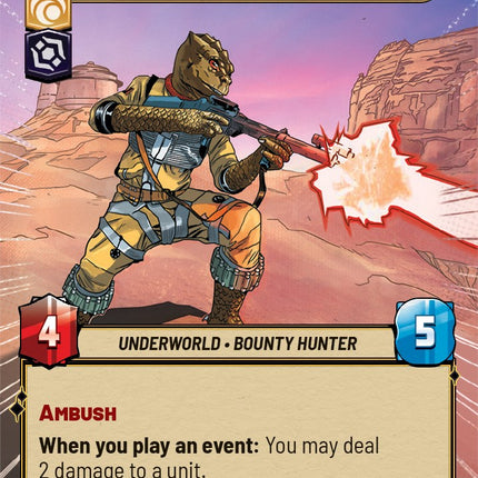 Bossk - Deadly Stalker (Hyperspace) (445) [Spark of Rebellion]