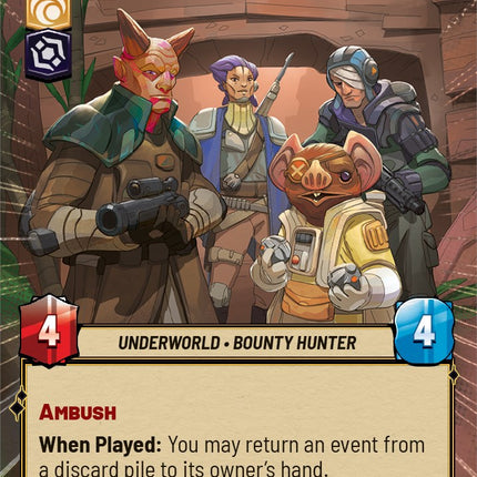 Bounty Hunter Crew (Hyperspace) (446) [Spark of Rebellion]