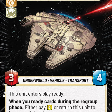 Millennium Falcon - Piece of Junk (Hyperspace) (455) [Spark of Rebellion]