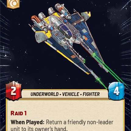Pirated Starfighter (Hyperspace) (471) [Spark of Rebellion]
