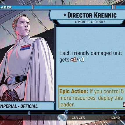Director Krennic - Aspiring to Authority (Hyperspace) (269) [Spark of Rebellion]