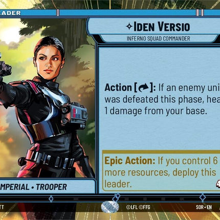 Iden Versio - Inferno Squad Commander (Hyperspace) (270) [Spark of Rebellion]
