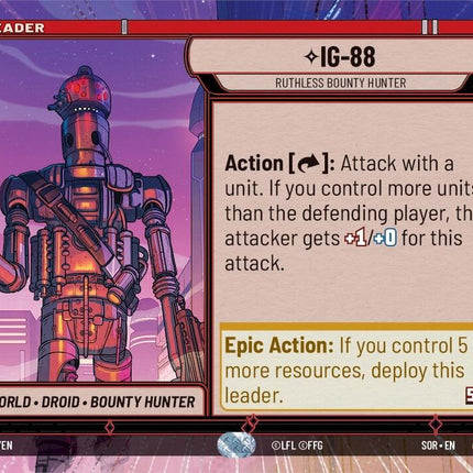 IG-88 - Ruthless Bounty Hunter (Hyperspace) (278) [Spark of Rebellion]