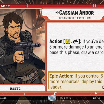 Cassian Andor - Dedicated to the Rebellion (Hyperspace) (279) [Spark of Rebellion]