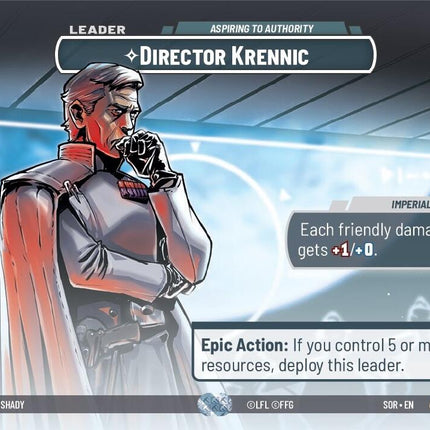 Director Krennic - Aspiring to Authority (Showcase) (253) [Spark of Rebellion]